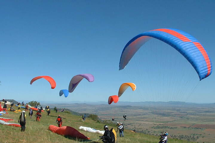 Paragliding