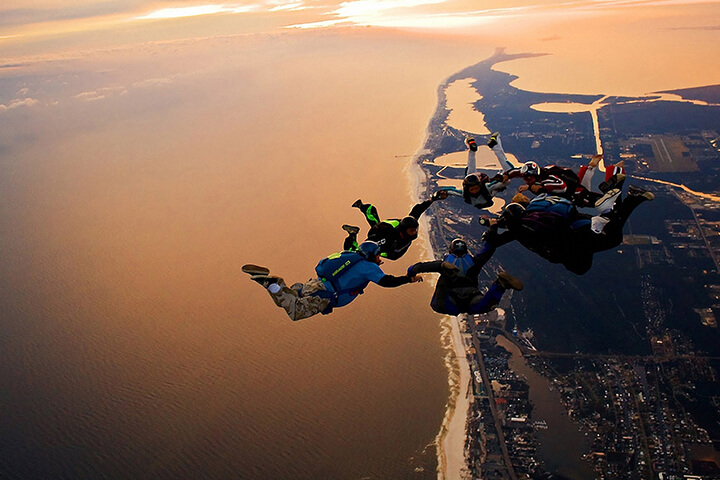 Skydiving