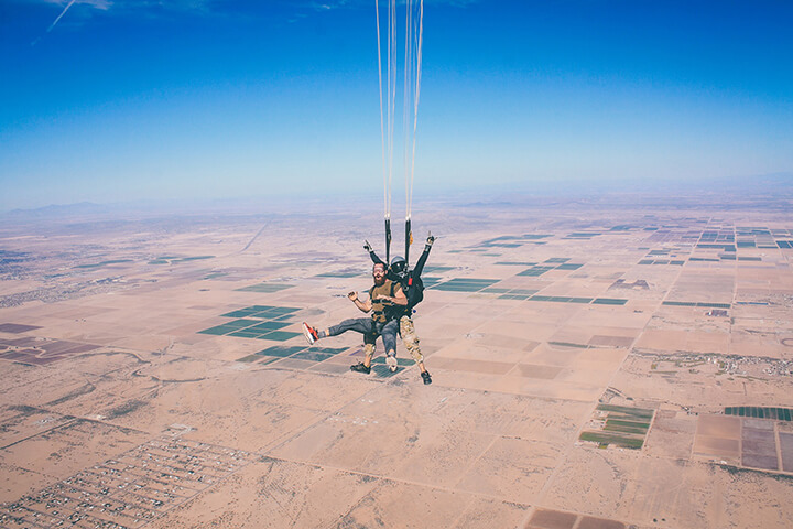 Skydiving