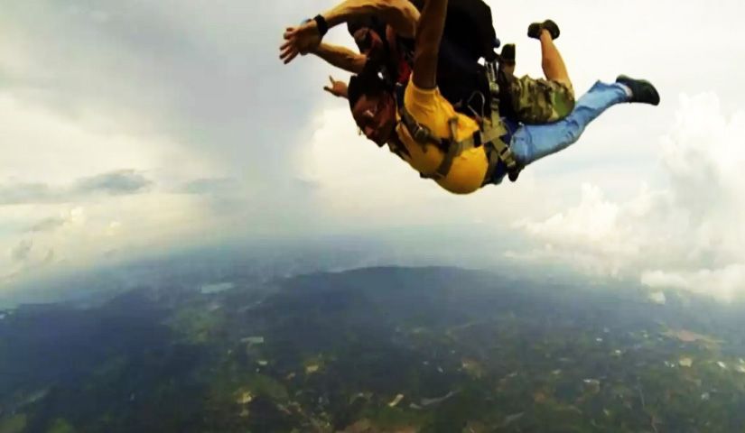 Skydiving