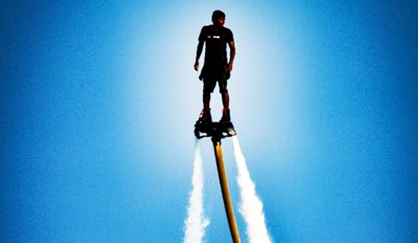 Water Jet Flyboarding