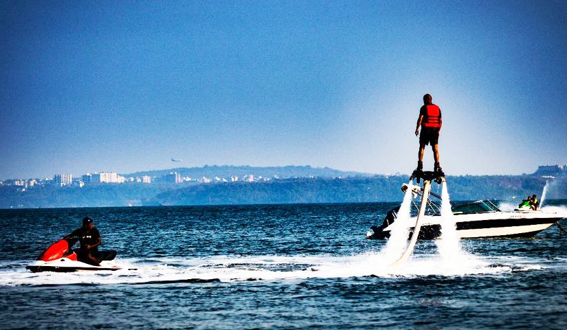 Water Jet Flyboarding