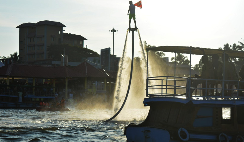Water Jet Flyboarding