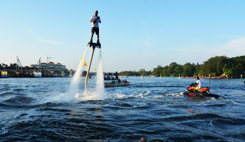 Water Jet Flyboarding