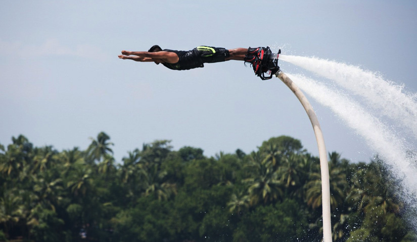 Water Jet Flyboarding