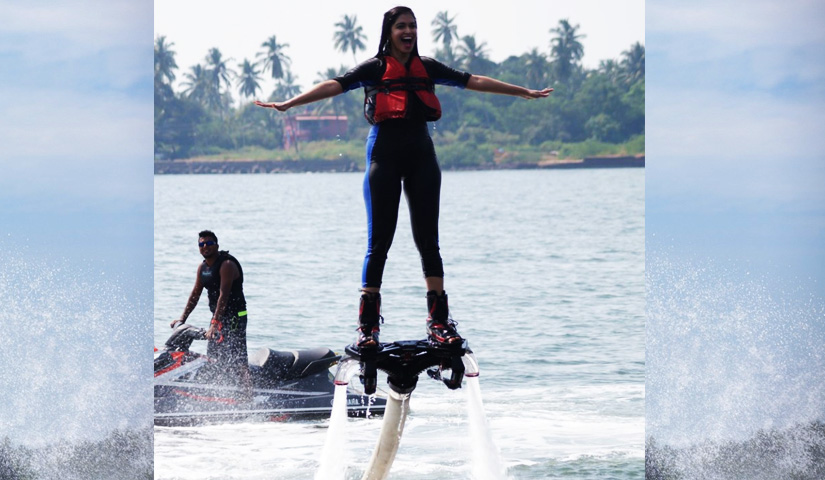 Water Jet Flyboarding