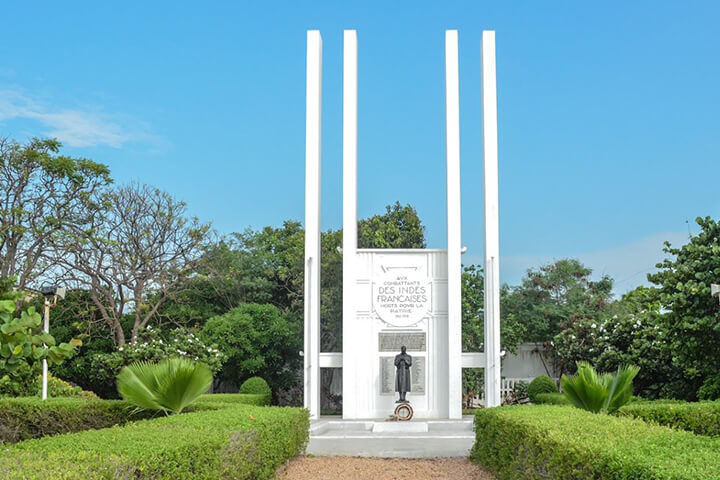 French War Memorial Mahe