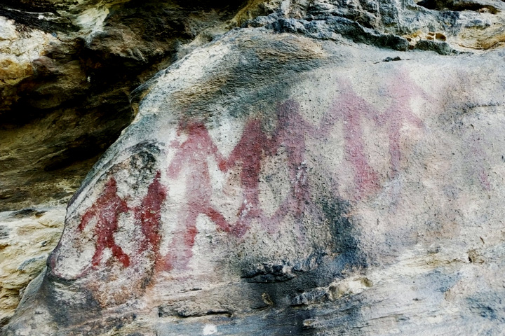 Lakhudiyar Caves Rock Paintings