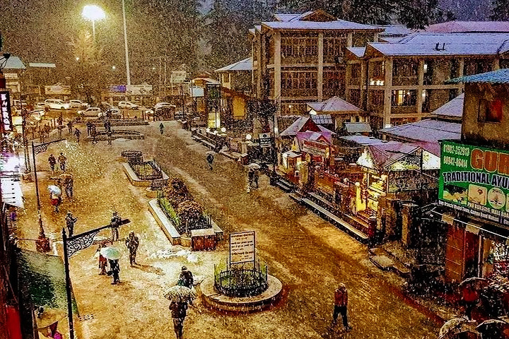 Mall Road Manali