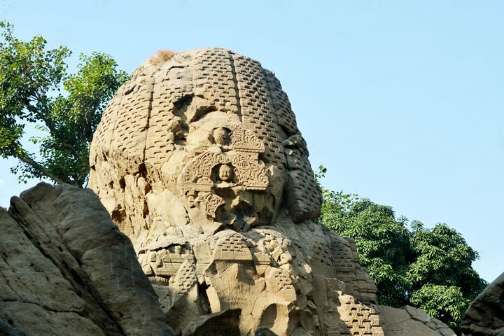 Masroor Rock Cut Temple