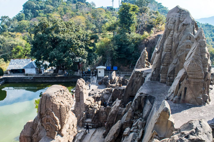 Masroor Rock Cut Temple