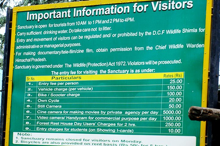 Shimla Water Catchment Wildlife Sanctuary