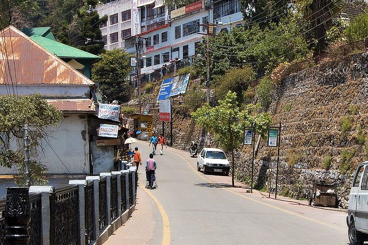 The Mall Road Mussoorie