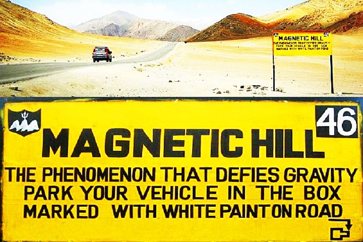 magnetic Hill Ladakh