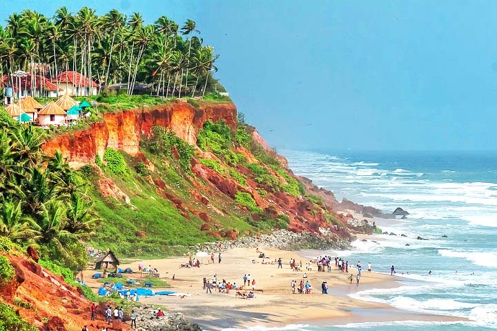 Varkala Cliff